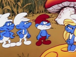 Штрумпфови:	Краљ Штрумпф, Мило за драго, 2.еп.