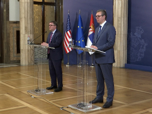 Вучић: Супротставићемо се насиљу над српском државом и народом у УН и Савету Европе; Џејмс О'Брајан: Морамо се суочити са истином 