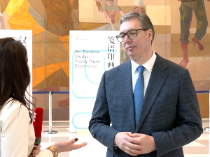 Вучић за РТС из Њујорка: Важно да имамо више гласова против и уздржаних, то би био херојски политички успех