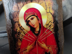 Икона Богородице Седмострелне ‒ Умекшање злих срца