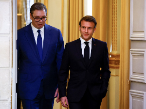 Макрон: Француска посвећена европској будућности Србије која се сада пише