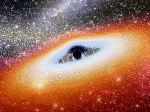Супермасивна црна рупа се врти четвртином брзине светлости  – и то је прилично споро!