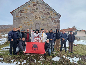 Оптужница против самозваних албанских свештеника због провале у српску православну цркву код Подујева