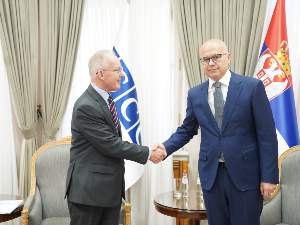 Вучевић и шеф мисије ОЕБС-а: Очекујем наставак успешне сарадње