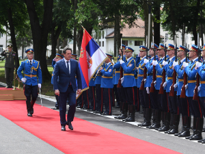 Гашић: Наставља се јачање војске, очување отаџбине  и миран сан грађана