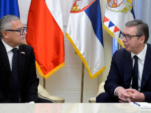 Вучић примио у опроштајну посету амбасадора Чешке Томаша Кухту