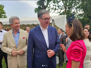 Вучић на прослави званичног рођендана краља Чарлса Трећег у Београду