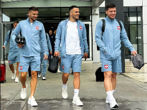 Репрезентација Србије стигла у Беч на прву проверу пред Евро