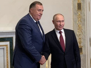 Додик са Путином: Москва је гарант Дејтона и понаша се у складу са тим