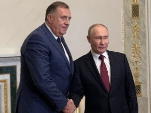 Додик са Путином: Српска би желела да буде укључена у неки формат са Бриксом