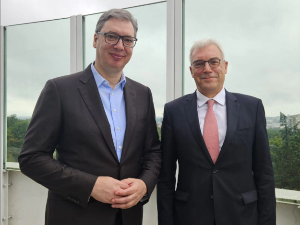 Председник Вучић са замеником министра спољних послова Руске Федерације