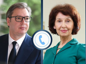 Вучић са Сиљановском Давковом: Посета манастиру Прохор Пчињски на Илиндан