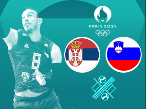 ЛОИ 2024 - Одбојка: Србија - Словенија