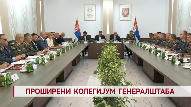 Дневник: Проширени колегијум Генералштаба