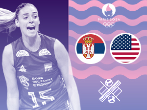 ЛОИ 2024 - Одбојка (ж): Србија - САД