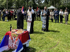 На српском војном гробљу у Тијеу крај Париза обележен Видовдан – "Видовдан нас зове да се сложимо”