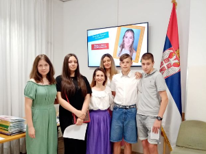 Свечаност поводом доделе уверења ученицима осмог разреда: Млади амбасадори Србије и српске културе 