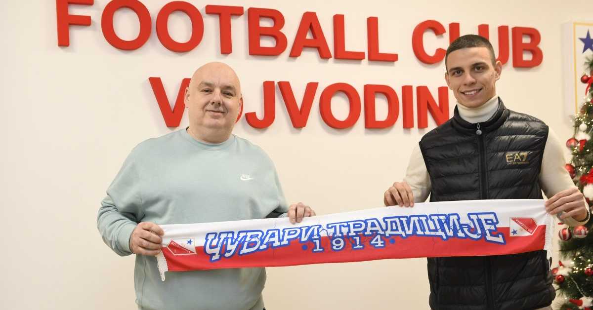Лазар Романић прво зимско појачање Војводине Лазар Романић прво зимско појачање Војводине