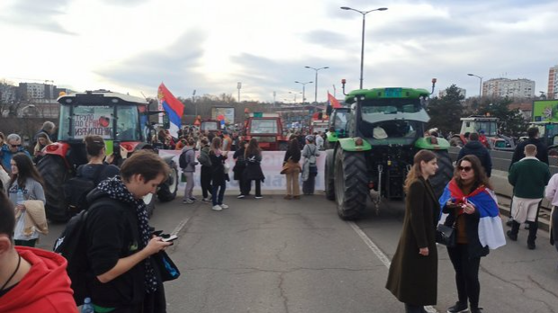 Новости дана: Студентска блокада на Аутокоманди Новости дана: Студентска блокада на Аутокоманди