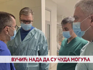 Вучић: нада да су чуда могућа