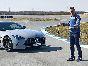 Први у региону – тест на стази – мерцедес "AMG GT 63"