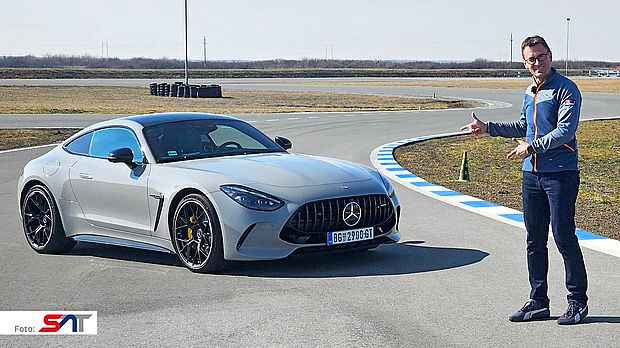 Први у региону – тест на стази – мерцедес 