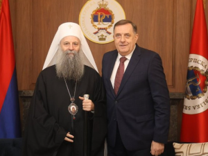 Патријарх Порфирије у разговору с Додиком апеловао на очување мира и спуштање тензија у БиХ