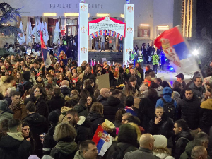 Дочек студената у Нишу, 15 минута тишине у Београду и више градова Србије
