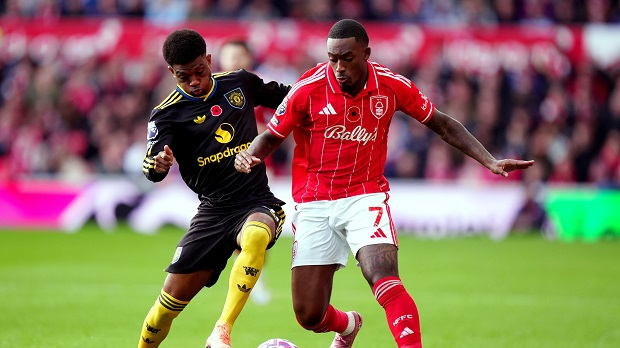 Форест прекинуо Јунајтедову серију, подела бодова у Нотингему (Tanjug/AP Photo / Bradley Collyer) Форест прекинуо Јунајтедову серију, подела бодова у Нотингему