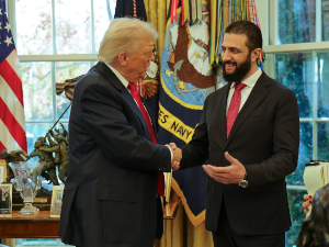 Историјски сусрет Трампа и Ел Шаре – САД привремено обуставиле санкције Сирији