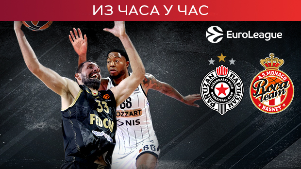 Партизан за крај лоше серије, Монако за четврти тријумф у низу