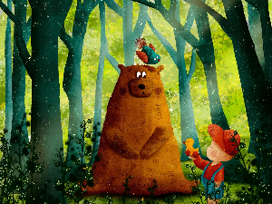 Разговори у шуми, Андреј