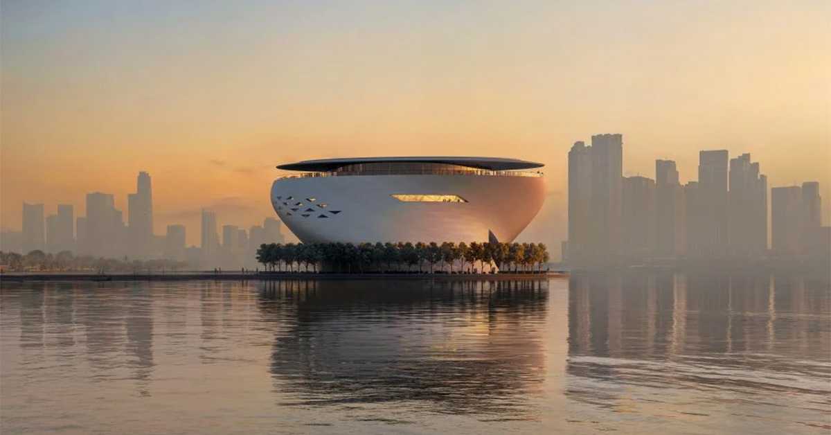  Шкољка на води, Музеј уметности – ново чудо у Дубаију 