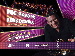 Најава концерта Луис Бониље и Биг Бенда РТС
