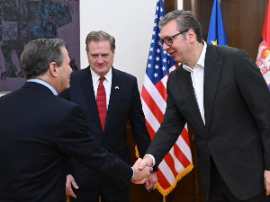 Вучић са конгресменима САД: За Србију веома значајно функционисање НИС-а и очување енергетске безбедности