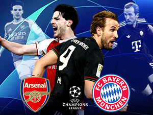 Дуел непобедивих - Арсенал и Бајерн се боре за прво место у Лиги шампиона (РТС 1, 21.00)