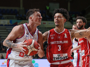 У "Пиониру" као у Сибиру, Србија на минус 23 на полувремену против Швајцарске