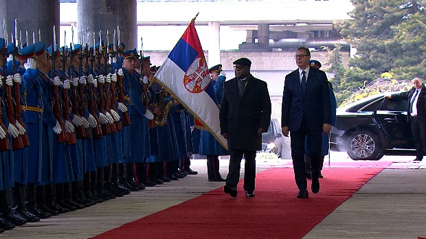 Председник Конга у Београду - приређен свечани дочек, планирано потписивање билатералних докумената