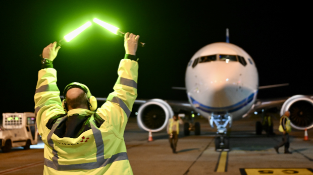 Sleteo prvi avion na direktnoj liniji Beograd–Astana na aerodrom "Nikola Tesla"