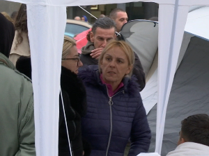 Скупови подршке Дијани Хрки код Народне скупштине и у више градова Србије