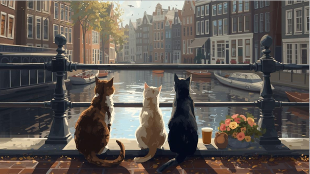 Амстердам – град који би свака мачка пожелела
