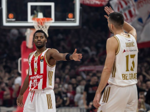 Величанствена победа Звезде у "Арени", црвено-бели на челу Евролиге