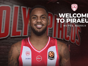 Олимпијакос се поново појачао, Монте Морис долази у Пиреј