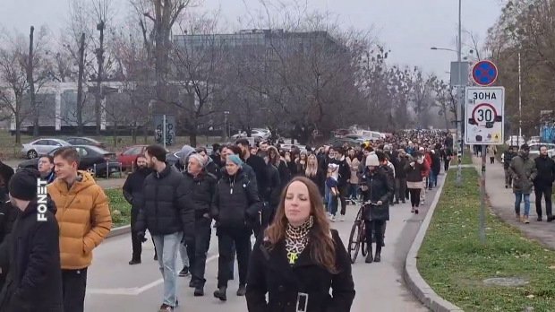 Протест студената у блокади у Новом Саду и Бачкој Паланци: "Одговорност - пут до правде"