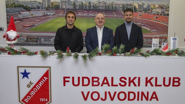 Његош Петровић и Лазар Николић продужили уговоре са Војводином до лета 2028. године