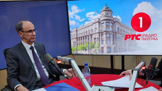 Председник Владе Србије Ђуро Мацут гост Радио Београда 1