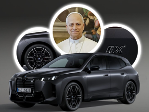 За папу Лава XIV електрични аутомобил и то не било који: BMW iX xDrive60 од 103 000 евра