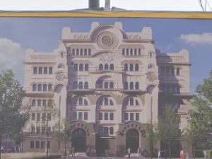 Нова зграда ниче на месту старе поште – археолошки музеј и позориште иза Коруновићеве фасаде