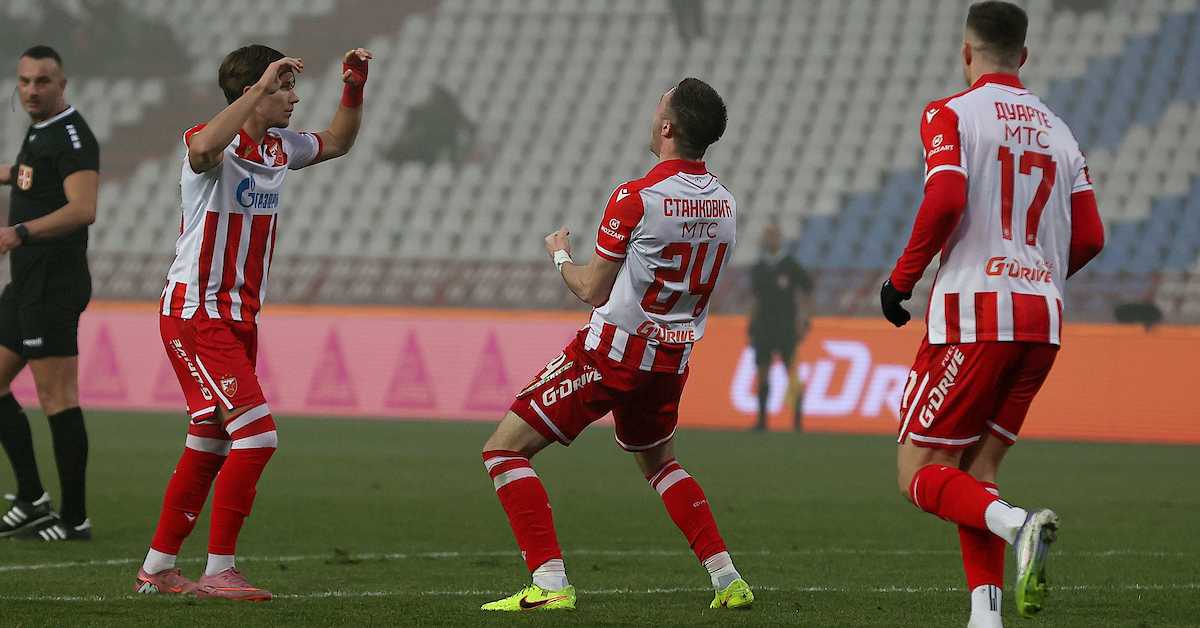 Звезда кроз маглу до нова три бода, нејака Младост поражена у Београду