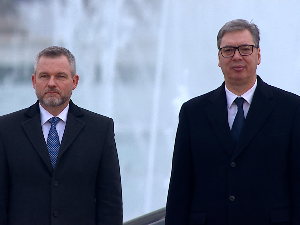 Словачки председник Пелегрини у дводневној посети Србији, дочекао га Вучић 